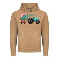 Vintage Camel christmas tree tractor Vintage Hoodie - CowGirlArtShop