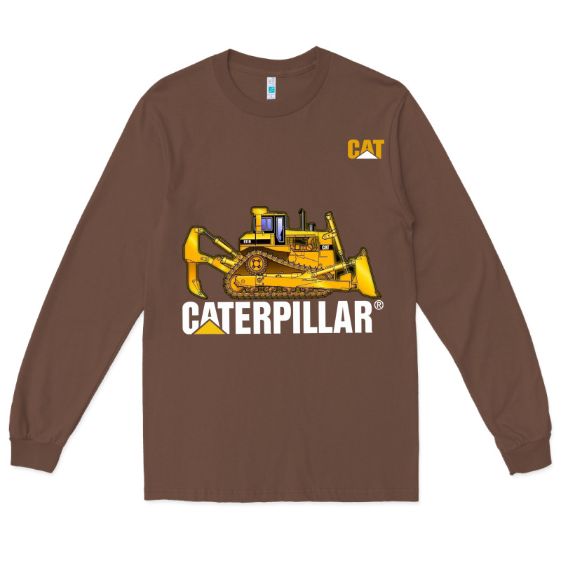 Bulldozercat 1 Long Sleeve Tee by ArtChic | Teevron