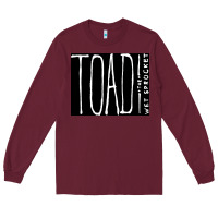 Burgundy toad the wet sprocket Long Sleeve Tee - ArtChic