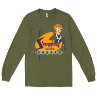 Army Green the jetsons jane jetson shopping is my cardio premium t shirt Long Sleeve Tee - ArtChic