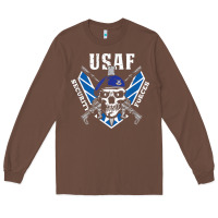 Chestnut US Air Force Security Forces Long Sleeve Tee - ArtChic