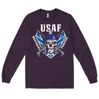 Plum US Air Force Security Forces Long Sleeve Tee - ArtChic