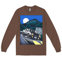 Chestnut initial d poster hipster Long Sleeve Tee - ArtChic