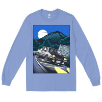 Initial D Poster Hipster Long Sleeve Tee | Teevron