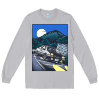 Moon Dust initial d poster hipster Long Sleeve Tee - ArtChic