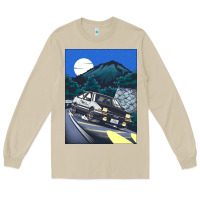 Mushroom initial d poster hipster Long Sleeve Tee - ArtChic