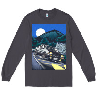 Smoke initial d poster hipster Long Sleeve Tee - ArtChic