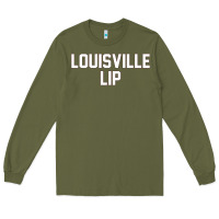 Army Green louisville lip Long Sleeve Tee - ArtChic