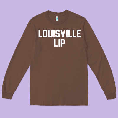Louisville Lip Long Sleeve Tee Designed By Artchic