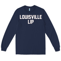 Navy louisville lip Long Sleeve Tee - ArtChic