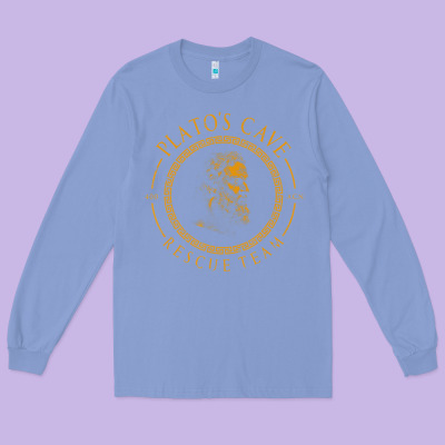 Platos Cave Rescue Team Ancient Greek Philosophy P Long Sleeve Tee Designed By Artchic