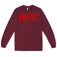 Burgundy ⭐ UFC'CHAMPIONSHIP ⭐collections⭐ design Long Sleeve Tee - ArtChic