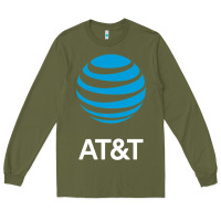Army Green At&t Long Sleeve Tee - ArtChic