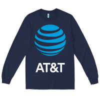 Navy At&t Long Sleeve Tee - ArtChic