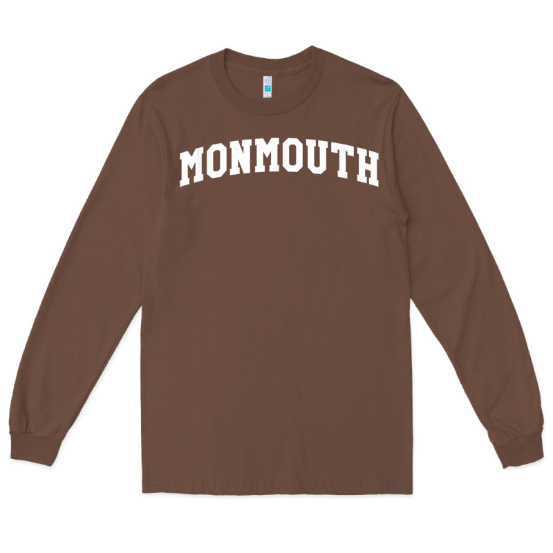Monmouth Arch Retro University Style Long Sleeve Tee by ArtChic | Teevron
