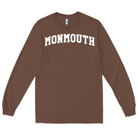 Chestnut Monmouth Arch Retro University Style Long Sleeve Tee - ArtChic