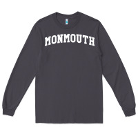 Smoke Monmouth Arch Retro University Style Long Sleeve Tee - ArtChic