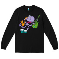 Black squiddly diddly Long Sleeve Tee - ArtChic
