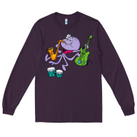 Plum squiddly diddly Long Sleeve Tee - ArtChic