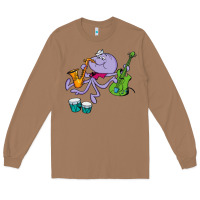 Toasted Coconut squiddly diddly Long Sleeve Tee - ArtChic