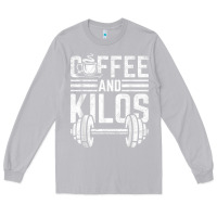 Moon Dust Coffee And Kilos Weightlifting Gift Long Sleeve Tee - ArtChic