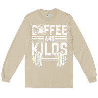 Mushroom Coffee And Kilos Weightlifting Gift Long Sleeve Tee - ArtChic