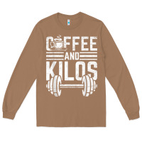 Toasted Coconut Coffee And Kilos Weightlifting Gift Long Sleeve Tee - ArtChic