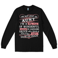 Black Aunt I m A Big Cup Of Wonderful Funny Aunt Gift Tee Long Sleeve Tee - trangStudio
