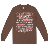 Chestnut Aunt I m A Big Cup Of Wonderful Funny Aunt Gift Tee Long Sleeve Tee - trangStudio