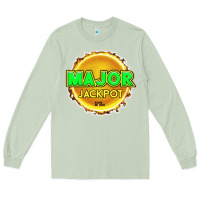 Matcha MAJOR JACKPOT Design - Pokie Designs Long Sleeve Tee - ArtChic