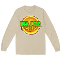 Mushroom MAJOR JACKPOT Design - Pokie Designs Long Sleeve Tee - ArtChic