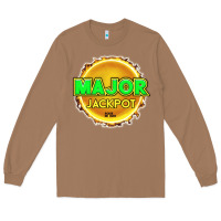 Toasted Coconut MAJOR JACKPOT Design - Pokie Designs Long Sleeve Tee - ArtChic