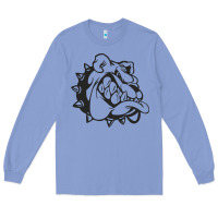 Colony Blue english bulldog Long Sleeve Tee - ArtChic