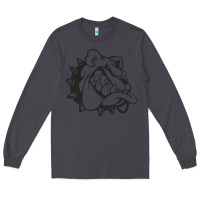 Smoke english bulldog Long Sleeve Tee - ArtChic