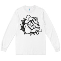 White english bulldog Long Sleeve Tee - ArtChic