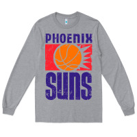 Heather Grey vintage suns 1968 Long Sleeve Tee - ArtChic