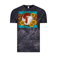 Cloud Black western rooster Vintage Tee - TumblerDesignByShophia