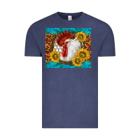 Vintage Denim western rooster Vintage Tee - TumblerDesignByShophia