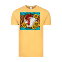 Vintage Mustard western rooster Vintage Tee - TumblerDesignByShophia