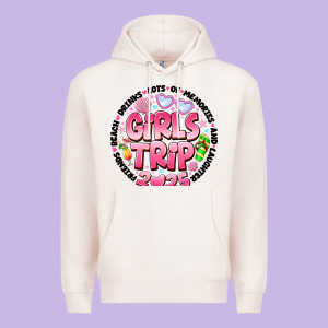 Grils Trip 2025 Premium Hoodie Designed By Cowhidedigitalart
