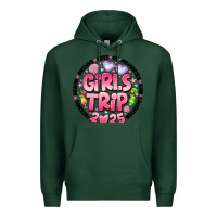Sports Green Grils Trip 2025 Premium Hoodie - CowhideDigitalArt