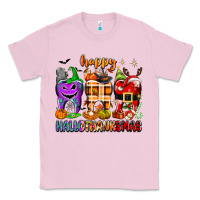 Bubblegum Pink Happy Hallothanksmas teeth Classic Tee - texasbilliewilder