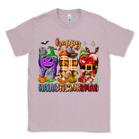 Lilac Happy Hallothanksmas teeth Classic Tee - texasbilliewilder