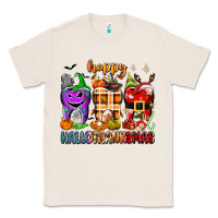 Natural Happy Hallothanksmas teeth Classic Tee - texasbilliewilder