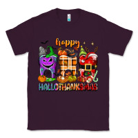 Plum Happy Hallothanksmas teeth Classic Tee - texasbilliewilder