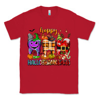 Red Happy Hallothanksmas teeth Classic Tee - texasbilliewilder