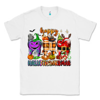 White Happy Hallothanksmas teeth Classic Tee - texasbilliewilder