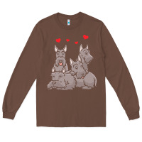 Chestnut Scottish Terrier Lover Scottish Terrier Dog Aberdeen Terrier Long Sleeve Tee - trangStudio