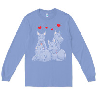 Scottish Terrier Lover Scottish Terrier Dog Aberdeen Terrier Long Sleeve Tee | Teevron