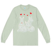 Matcha Scottish Terrier Lover Scottish Terrier Dog Aberdeen Terrier Long Sleeve Tee - trangStudio